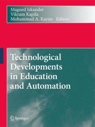 Technological Developments In Education And Automation 1st Edition Sangchan Kantabutra Auth