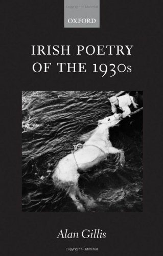 Irish Poetry Of The 1930s First Edition Alan Gillis