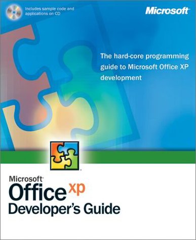 Microsoft Office Xp Developers Guide Prodeveloper Microsoft Corporation