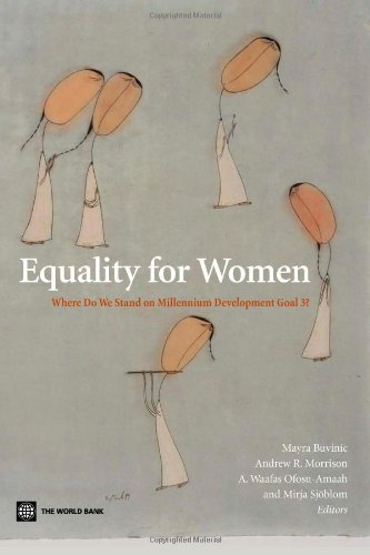 Equality For Women Where Do We Stand On Millennium Development Goal 3 Mayra Buvinic
