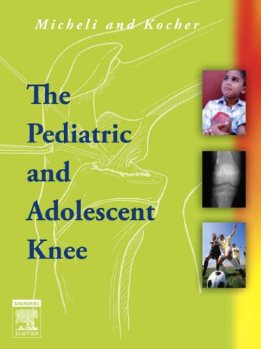 The Pediatric And Adolescent Knee 1st Edition Lyle J Micheli Md