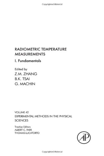 Radiometric Temperature Measurements I Fundamentals Zhuomin M Zhang
