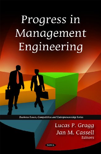 Progress In Management Engineering Lucas P Gragg Jan M Cassell