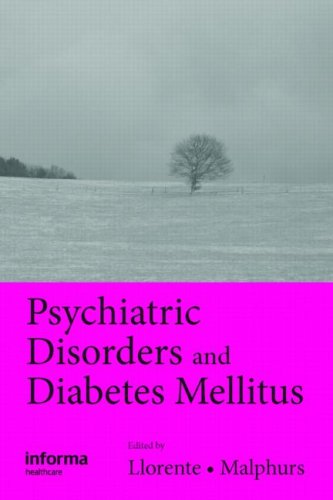 Psychiatric Disorders And Diabetes Mellitus 1st Edition Maria Llorente