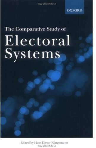 The Comparative Study Of Electoral Systems Hansdieter Klingemann