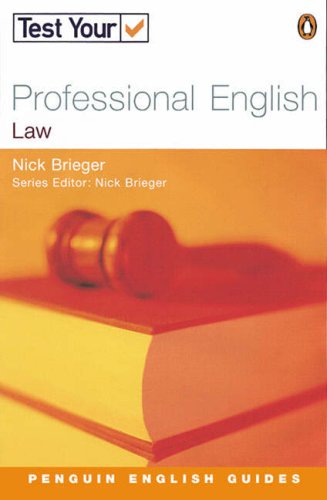 Test Your Professional English Law Penguin Joint Venture Readers Nick Brieger
