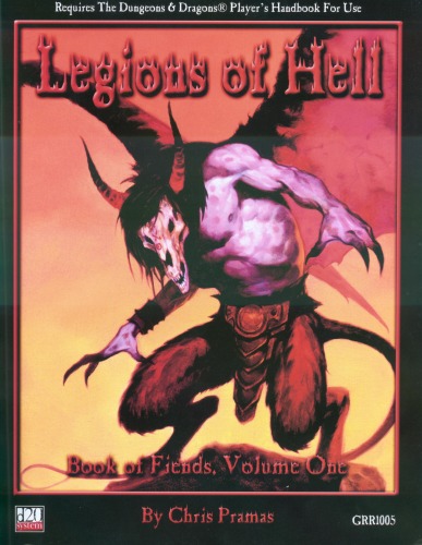 Legions Of Hell Dungeons Dragons D20 Chris Pramas Brom
