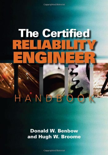 The Certified Reliability Engineer Handbook Harcdr Donald W Benbow