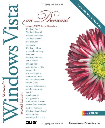 Microsoft Windows Vista On Demand 2nd Edition On Demand 2nd Edition Steve Johnson