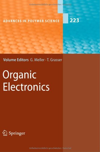 Organic Electronics 1st Edition S D Baranovskii O Rubel F Jansson