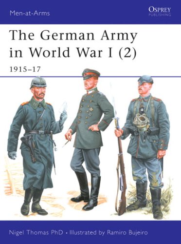 The German Army In World War I 2 191517 Menatarms 407 Nigel Thomas