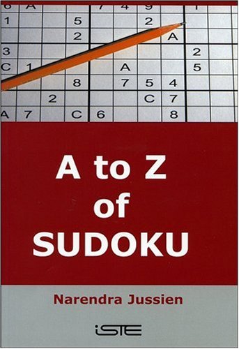 A To Z Of Sudoku 1st Edition Narendra Jussien