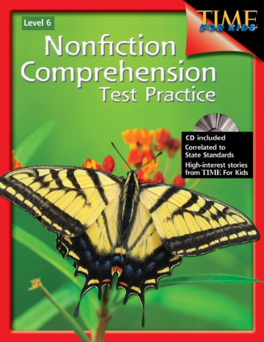Nonfiction Comprehension Test Practice Time For Kids Grade 6 W Answer Key Papcdr Re Dr Fry