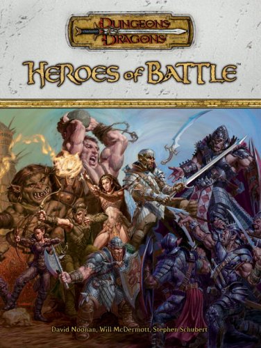 Heroes Of Battle Dungeons Dragons D20 35 Fantasy Roleplaying Rules Supplement David Noonan