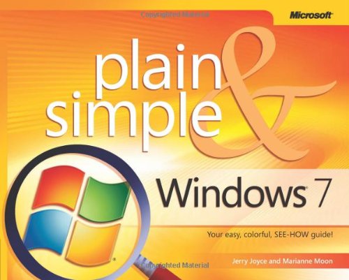 Windows 7 Plain Simple 1st Edition Jerry Joyce Marianne Moon