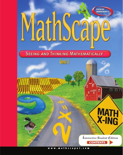 Mathscape Seeing And Thinking Mathematically Course 1 Patterns In Numbers And Shape Student Guide Seeing And Thinking Mathematically 2nd Edition Mcgrawhill
