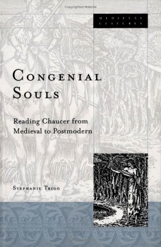 Congenial Souls Reading Chaucer From Medieval To Postmodern Medieval Cultures Stephanie Trigg