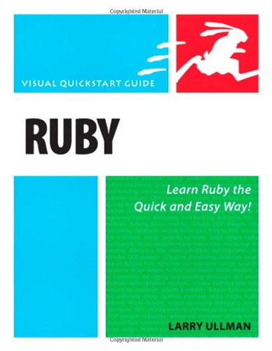 Ruby Visual Quickstart Guide Larry Ullman