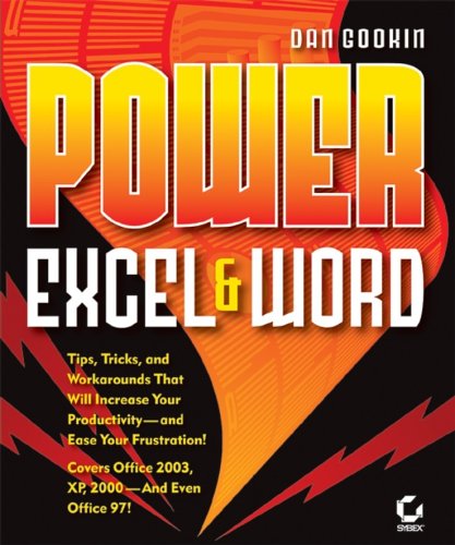 Power Excel And Word Dan Gookin