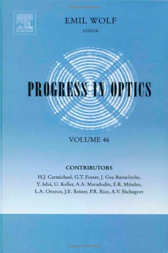 Progress In Optics 46 1st Edition Emil Wolf