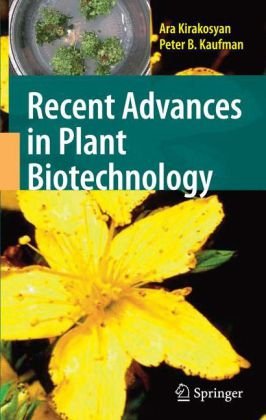 Recent Advances In Plant Biotechnology 1st Edition Ara Kirakosyan