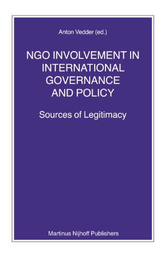 Ngo Involvement In International Governance And Policy Nijhoff Law Specials Vedder