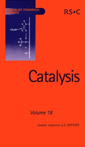 Catalysis V 18 Specialist Periodical Reports 1st Edition Jj Spivey