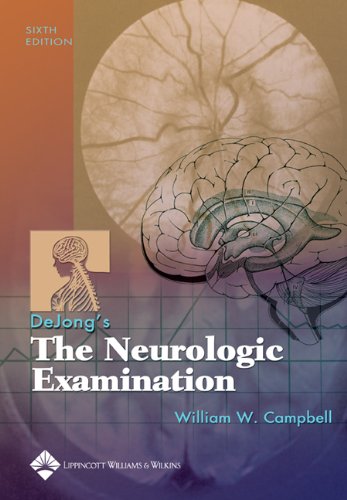 Dejongs The Neurologic Examination Campbell The Neurologic Examination Sixth William W Campbell