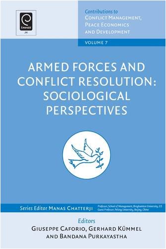 Armed Forces And Conflict Resolution Contributions To Conflict Management Peace Economics And Development G Caforio G Kummel