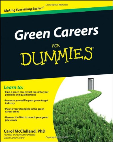 Green Careers For Dummies 1st Edition Carol L Mcclelland