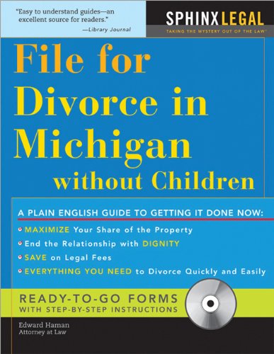 File For Divorce In Michigan Without Children 1st Edition Edward Haman