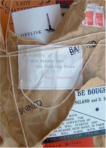 Obelisk A History Of Jack Kahane And The Obelisk Press Neil Pearson