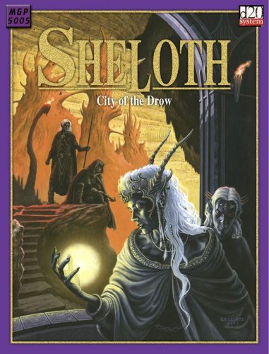 Sheoloth City Of The Drow Dungeons Dragons D20 System Brdgm Sam Witt