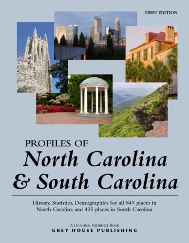 Profiles Of North Carolina South Carolina 2007 1st Edition David Garoogian