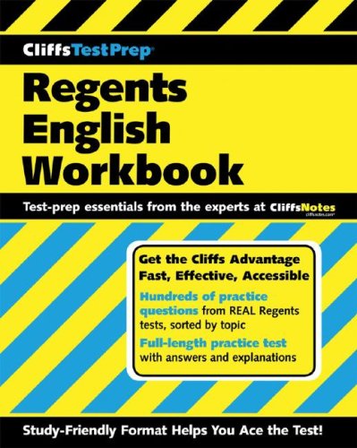 Cliffstestprep Regents English Workbook 1st Edition American Bookworks Corporation