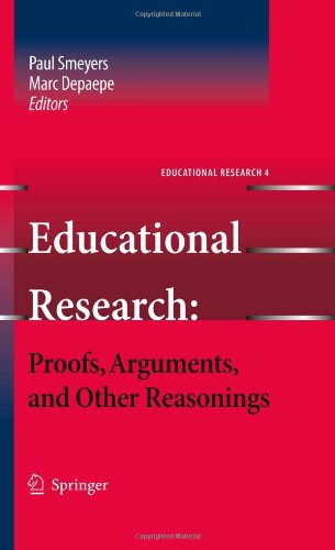 Educational Research Proofs Arguments And Other Reasonings 1st Edition Paul Smeyers