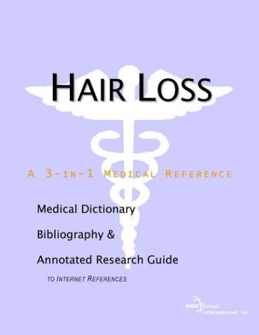 Hair Loss A Medical Dictionary Bibliography And Annotated Research Guide To Internet References Health Publica Icon Health Publications