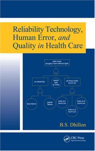 Reliability Technology Human Error And Quality In Health Care Bs Dhillon