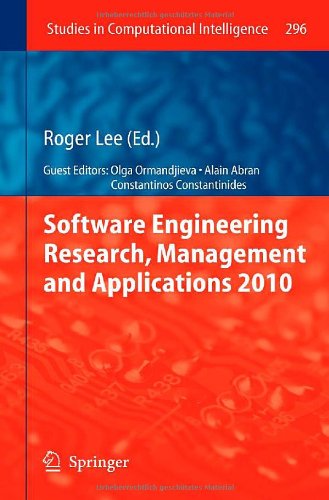 Software Engineering Research Management And Applications 2010 1st Edition Roger Lee
