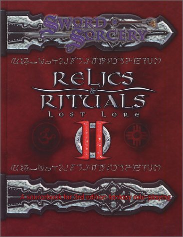 Relics And Rituals 2 Lost Lore D20 Generic System Sword And Sorcery Studio
