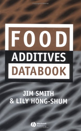 Food Additives Databook 1st Edition Jim Smith Lily Hongshum