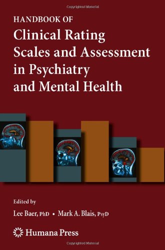 Handbook Of Clinical Rating Scales And Assessment In Psychiatry And Mental Health 1st Edition Lee Baer