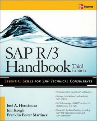 Sap R 3 Handbook Third Edition 3rd Edition Jose Antonio Hernandez