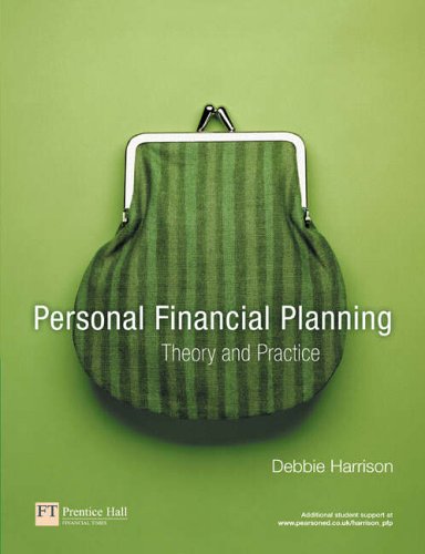 Personal Financial Planning Theory And Practice Debbie Harrison