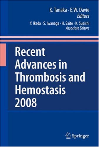 Recent Advances In Thrombosis And Hemostasis 1st Edition Y Ikeda