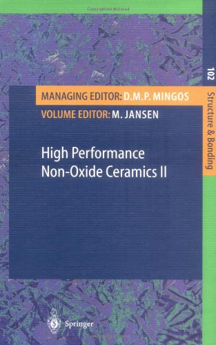 High Performance Nonoxide Ceramics Ii Structure And Bonding Volume 102 1st Edition Martin Jansen