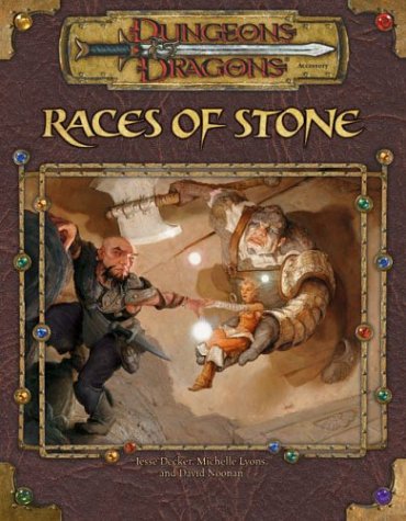 Races Of Stone Dungeons Dragons D20 35 Fantasy Roleplaying Supplement Jesse Decker