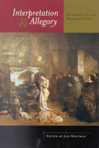 Interpretation And Allegory Antiquity To The Modern Period Reprint Jon Whitman Ed