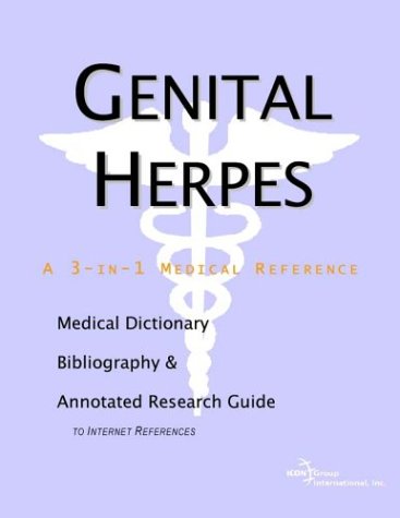 Genital Herpes A Medical Dictionary Bibliography And Annotated Research Guide To Internet References Health Publica Icon Health Publications
