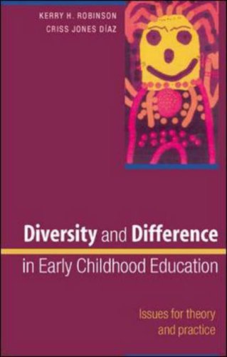 Diversity And Difference In Early Childhood Education 1st Edition Kerry Robinson